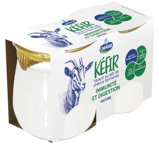 Image de Kéfir - Yaourt au lait de chèvre - (2*125g)