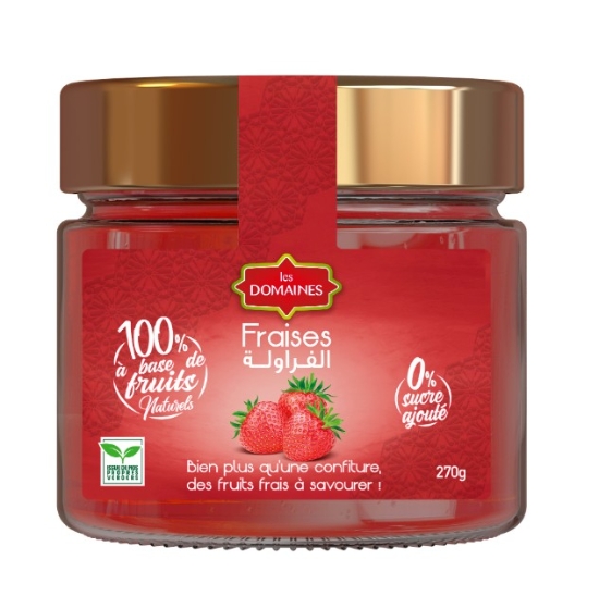 Image de Préparation aux fruits - Fraise - 0 sucre ajouté (270g)